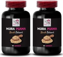 Mind & Body Balance - MUIRA PUAMA BARK EXTRACT - Energieerzeugung Anlagenleistung, Steigerung der Formel, Kraftunterstützung, Energie Synergie, Botanischer Kraftstoff, Kräutererwachen, Nachhaltige Energie 2 Flaschen 120 Kapseln