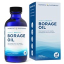 Nordic Naturals Nordic Beauty Borage Oil, Unflavored - 4 Unzen - Borage Seed Oil, Unique Omega-6 für gesünde und feuchte Haut, 480 Milligramm GLA - Non-GMO - Vegan, 48 Servierungen