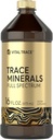 Carlyle Spurenmineralien mit Magnesium, Chlorid, Natrium & Kalium | 16 fl oz | Vegetarisch, Nicht-GVO und Glutenfrei | von Vital Trace