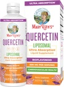 MaryRuth Organics Quercetin Liposomal | Liquid Quercetin 500mg| Herz-Kreislauf-Gesundheit | Gesamt Wellness | Ultra Absorption | Bioflavonoid | Vegan | Glutenfrei | 15.22 Fl Oz
