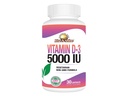 Rise-N-Shine Vitamin D3 5000 IU Nahrungsergänzungsmittel für Damen und Herren - Unterstützt Immungesundheit - 30 Tage Versorgung - 30 Gemüsekapseln