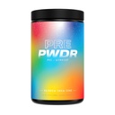 PWDRS PreWorkout Powder, All Natural Pre Workout für Energie, Pumpe, Ausdauer & Kraft, mit Koffein (Rainbow Snowcone)