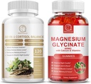 Cortisol Ergänzung Kapseln und Magnesium Ergänzung Gummi