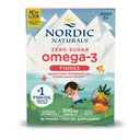 Nordic Naturals Nordic Omega-3 Fishies, Tutti Frutti - 36 Fishies - 300 mg Total Omega-3s mit EPA & DHA - Gesundes Gehirn, Stimmung, Vision & Immunsystem - Non-GMO - 36 Servietten