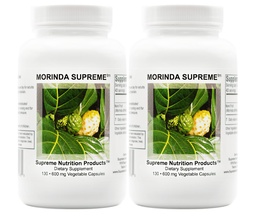 Supreme Nutrition Morinda Supreme, Whole Noni Fruit Capsules (130 Count (Pack of 2))