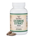 Cistanche Tubulosa Extrakt 500mg pro Servierung (120 Kapseln) Cistanche Testosteron Ergänzung für Männer (Standardisiert, um Echinakosiden und Acteosides zu enthalten) von Double Wood