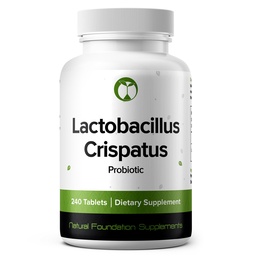 Lactobacillus Crispatus Probiotische 240 Tabletten (4 Monate Versorgung) - Recherchierter Stamm LCR86 - 3 Milliarden CFU - Verdauungs- und Vaginal Health Support - GMP-zertifiziert (240, Lactobacillus Crispatus)