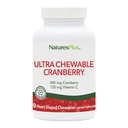 NaturesPlus Ultra Chewable Cranberry - 90 Love Berries Tablets - Fördert Urinary Tract Health - Non-GMO, Glutenfrei - 45 Servierungen