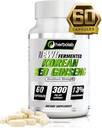 herbolab Korean Red Ginseng Fermented 10:1 (13% Ginsenosides) - Genuine Panax Ginseng aus Korea 6 Jahre alte Wurzeln - Patentierte Extraktionstechnologie