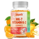 Vitamin K2 MK-7 Gummie 100mcg, extra Stärke K2 Vitamin-Ergänzung für Knochen & He-Art-Unterstützung, Kaubare natürliche Orange Geschmack, Non GMO, Vegan, 60 Gummie