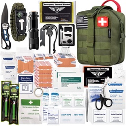 EVERLIT 250 Pcs Survival First Aid Kit