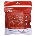 Compact & Portable CPR First Aid Mask, Disposable Gloves, Bilingual Instructions. Ideal for Travel & Everyday Readiness. Made in Canada.