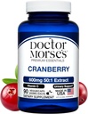 Cranberry Ergänzung Pillen für Frauen und Männer, 30000mg Stärke, Urinary Tract Unterstützung mit Vitamin C, Made in FDA-Registered, NSF-zertifizierte Einrichtung, Gesamtgesundheitsunterstützung, 90 Kapseln