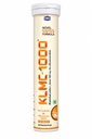 KLM C-1000 Effervescent Tablets | Amla Extract 1000 mg with Zinc 10 mg | Orange Flavour | No Added Sugar | Grow Key | Nutraceutical Supplement for Adults | 20 Tablets