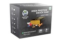 HYP - Meal Replacement Whey Protein Bar Variety Pack (6x60g) | 20g Per Bar | 2 Almond Fudge + 2 Peanut Butter + 2 Cookies and Cream | Includes Whey Protein | Gluten Free Protein Bars | Protein Snacks