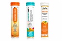 Immunity Combo | CDZ Vitamin C + Zinc + Vitamin D3, MZ3 Magnesium + Zinc + Vitamin D3 & Calcium Effervescent Tablets 20 Tablets Each | Pack of 3