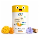 Little Joys Calcium & Vitamin D Gummies for Kids (4+ years) With No Sugar Added | For Stronger Bones, Joints, Teeth & Immunity | Mango Flavour | 30 Gummies