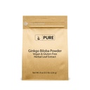 Pure Original Zutaten Ginkgo Biloba Pulver (8 oz) Immer rein, keine Füllstoffe oder Additive, Lab Verifiziert