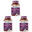 Carbamide Forte Trans-Resveratol 500mg - 30 Capsules (Pack of 3)