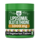 Sylara Liposomal Glutathione Tablets For Skin Whitening - 150 Tablets - 1000 mg Capsules Supplements with Vitamin C, E with Biotin, Vegetarian Collagen for Skin Glow