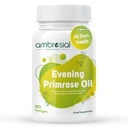 AMBROSIAL Evening Primrose Oil (EPO) 1000mg | 60 Capsules | Rich Source of Omega 6 & GLA |Women’s Daily Wellness Support| Non-GMO, Gluten Free | No Artificial Preservatives (Pack of 1-60 Softgels)