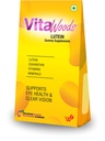 Vitawoods Lutein Gummy-for Age 3 yrs. & Above With Zeaxanthin,Vitamins & Minerals-to Support Eye Health & Clear Vision (Mango)