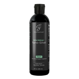 Kolloidale Silber w/Nano Technologie - 32ppm 8oz - 8X Mehr Effektive - Natürliche Immununterstützung - Sparen Sie die Krankentage - Alter 5 & Up - Outperforms Höhere PPM Silber - No Taste & Smell - 3rd Party Getestet
