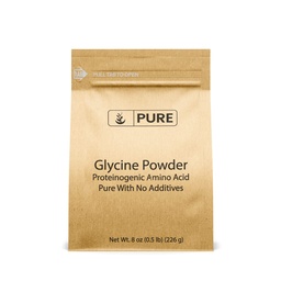 Reine Original Zutaten Glycinpulver (8oz) Nicht-GMO, nicht-essentielle Aminosäure