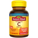 Nature Made Vitamin C 1000 mg Time Release Tablets mit Rose Hips, 60 Count, um das Immunsystem zu unterstützen