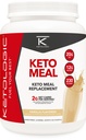 Ketologic Keto Mahlzeit Ersatz Schüttelpulver für optimale Ergebnisse + MCT Öl + Gras-gefütterte Molke - Perfekt formulierte Makros für Ketose - 20 Portionen - Vanille