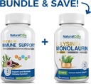 Natural Cure Labs Bundle: Immununterstützung + L-Lysin + Monolaurin