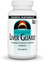 Quelle Naturals Liver Guard, mit Silymarin, CoQ10, L-Cystein Complex, für gesunde Leberfunktion* - 120 Tablets