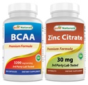 Best Naturals BCAA 3200mg & Zink Citrat 30 mg