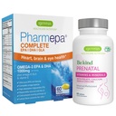 Advanced Prenatal Multivitamin & Pharmepa Complete EPA DHA rTG Omega 3 1000mg Pregnancy Support Bundle, von Igennus