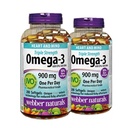 Webber Naturals Triple Strength Omega-3 900mg 200 softgels x 2(2 Flaschen)