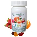 Go Healthy Kids Multivitamin Gummis, Immununterstützung, Kinder Vitamin Gummis, Kosher Kid Vitamin, Halal, Non-GMO, Gluten-Free Tasty Gummy - 30 Servierungen