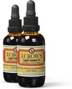 J.CROW'S® Lugols Lösung von Iodin 2% 2 oz (2 Pack)