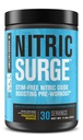 Jacked Factory Nitric Surge Stim Free Pre Workout Powder - Caffeine-Free Nitric Oxid Supplement w/Con-Cret Creatine, L Citrulline, & GlycerSize Glycerol - Ananas Mango, 30 Portionen