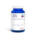 Turbo Krill 2100mg [Hochkonzentrat] Krillöl Plus 600 IE Vitamin D Omega 3 Supplement 60 Count Softgels