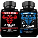 Prime Labs Prime Test Testosteron Booster + Nacht Schlaf Ergänzung