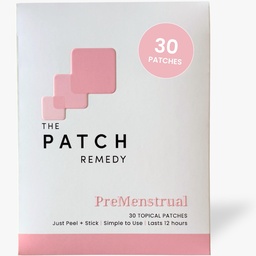 Der Patch Remedy Pre Menstrual Patch | Chasteberry, Magnesium, Evening Primrose, Dong Quai, B6 & Vitamin E | 30 Patches