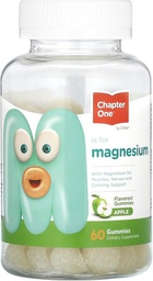 Kapitel Ein Magnesium-Gummi für Kinder & Erwachsene - Natürliche Kalm-Gummien - Kalm Magnesium Citrat - Knochen und Muskel-Funktion Ergänzungen für Kinder & Erwachsene - Mood-Unterstützung, Kosher Apple Flavor (60)