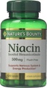Nature's Bounty Flush Free Niacin 500 Mg, 240 Kapseln (2 X 120 Zähler Flaschen)