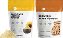 Kate Naturals Sunflower Lecithin Powder (4oz) & Brewers Hefe (12oz) Bundle