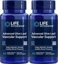 Life Extension Advanced Olive Leaf Vascular Support, 60 Vegetarische Kapseln (Pack von 2)