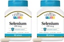 Selenium 200 mcg Capsules, 60 Count (Pack von 2)