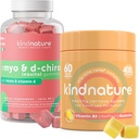 kindnature Myo-Inositol & Vitamin B2 Wellness Bundle - Hormonal Balance, Migraine Relief & Energie Support Gummis