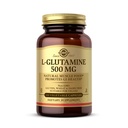 Solgar L-Glutamin 500 mg - 100 pflanzliche Kapseln - Natürliche Muskeln Essen - Non-GMO, Vegan, Glutenfrei, Dairy Free, Kosher - 33 Servierungen