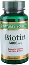 Nature's Bounty Biotin 5000 mcg Liquid Softgels 72 ea (Pack mit 3)