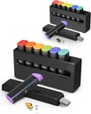 Wöchentliche Pille Organizer 2 Mal am Tag - Am Pm Pille Box 7 Tag, Große zweimal Medizin Pille Fall für tägliche Medikamente, Vitamine, Fischöle, Ergänzungen Portable Week Pill Holder Container.
